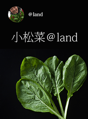 @landの小松菜